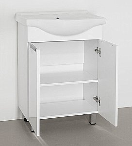 Тумба с раковиной Style Line Жасмин 60 для ванной в интернет-магазине Sanbest