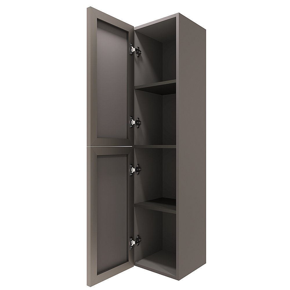 Шкаф подвесной Vincea Elise VSC-4EL150MG 35 серый матовый для ванной в интернет-магазине сантехники Sanbest