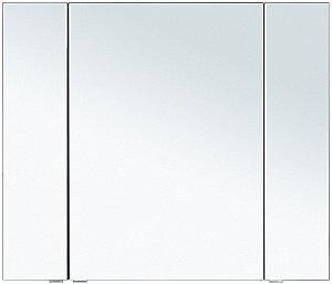 Зеркальный шкаф Aquanet Алвита New 100 Антрацит купить в интернет-магазине сантехники Sanbest