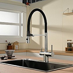 Смеситель для кухни Vincea VKF-120CH хром купить в интернет-магазине сантехники Sanbest