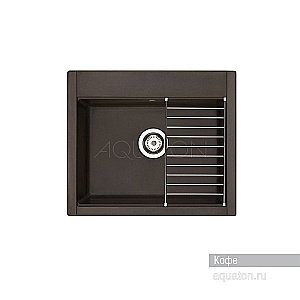 Мойка для кухни Акватон Делия 60 1A715232LD280 коричневый купить в интернет-магазине сантехники Sanbest