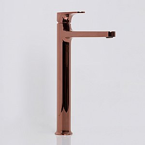 Смеситель для раковины WasserKRAFT Asphe 7700 7703H розовое золото купить в интернет-магазине сантехники Sanbest