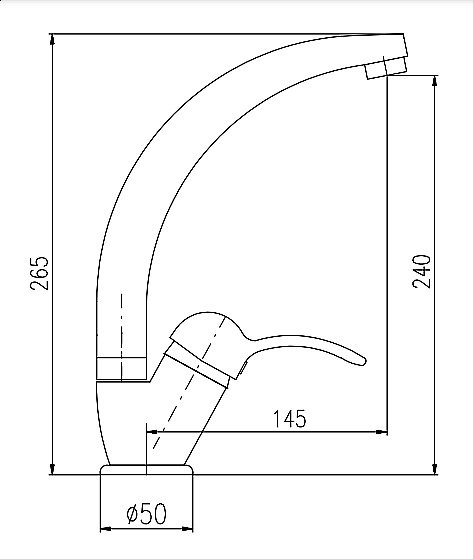 Смеситель для кухни Rav-Slezak Labe L006.5/3Z золото купить в интернет-магазине сантехники Sanbest