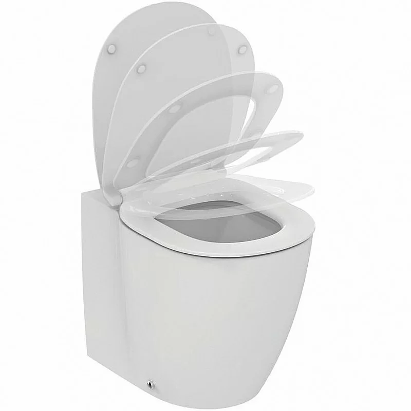 Унитаз приставной Ideal Standard Connect E052401 белый, безободковый купить в интернет-магазине Sanbest