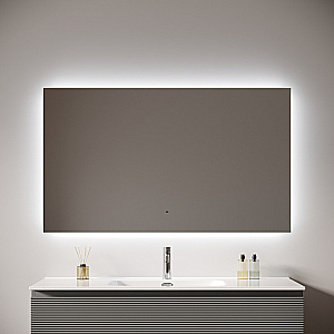 Зеркало с подсветкой Sancos Square 2.0 SQ2.1200 120х70 в ванную от интернет-магазине сантехники Sanbest