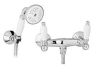 Смеситель для душа Cezares FIRST-D-01-Bi хром купить в интернет-магазине сантехники Sanbest