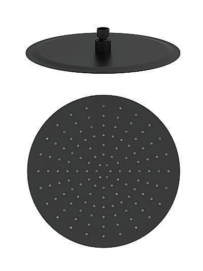 Верхний душ WONZON & WOGHAND WW-88DP04-MB черный матовый купить в интернет-магазине сантехники Sanbest