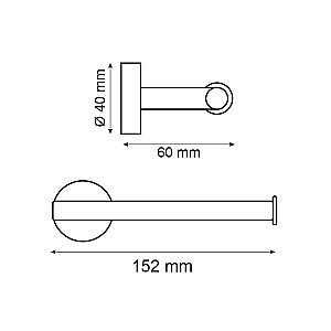 Держатель для туалетной бумаги Webert Rimini RI500801010 золото купить в интернет-магазине сантехники Sanbest
