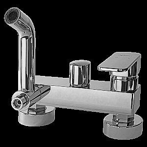 Душевая система Elghansa 2330235-2L хром купить в интернет-магазине сантехники Sanbest