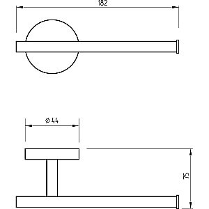 Держатель для туалетной бумаги Migliore Fortis 31763 черный купить в интернет-магазине сантехники Sanbest