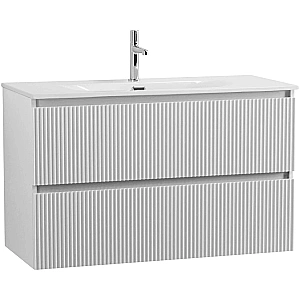 Тумба с раковиной BelBagno UNO-MINI 90 Bianco Opaco для ванной в интернет-магазине Sanbest