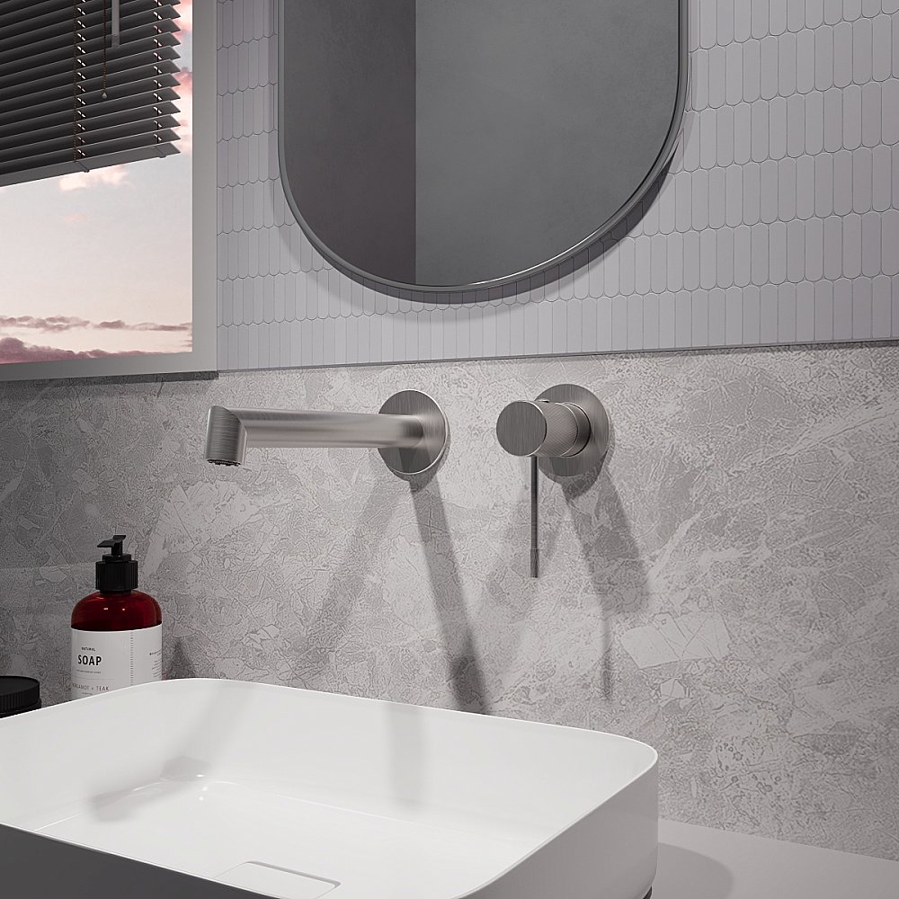 Смеситель для раковины Vincea Desire VBFW-1D1BN брашированный никель купить в интернет-магазине сантехники Sanbest