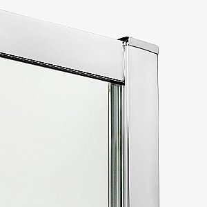 Душевой уголок NEW TRENDY NEW CORRINA K-0574 130x90 стекло прозрачное/профиль хром купить в интернет-магазине Sanbest