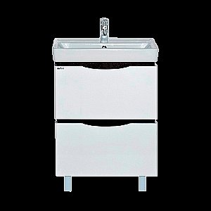 Тумба с раковиной напольная Misty Венера 55 комбинированная для ванной в интернет-магазине Sanbest