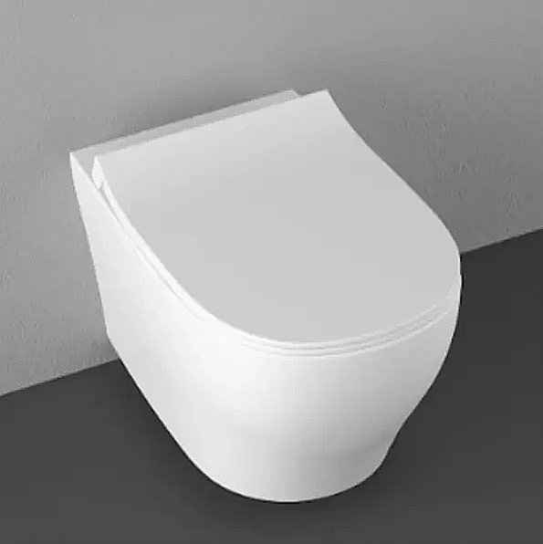 Унитаз подвесной Isvea Soluzione II 10MY02002SV белый, безободковый купить в интернет-магазине Sanbest