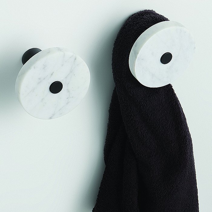 Крючок Bertocci Carrarino 124 4711 0000 белый мрамор/хром купить в интернет-магазине сантехники Sanbest