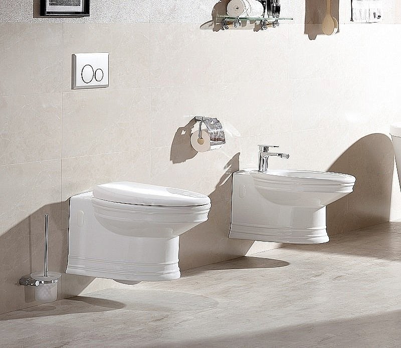 Биде подвесное CeramaLux LUX CLASSIC 2031 купить в интернет-магазине Sanbest