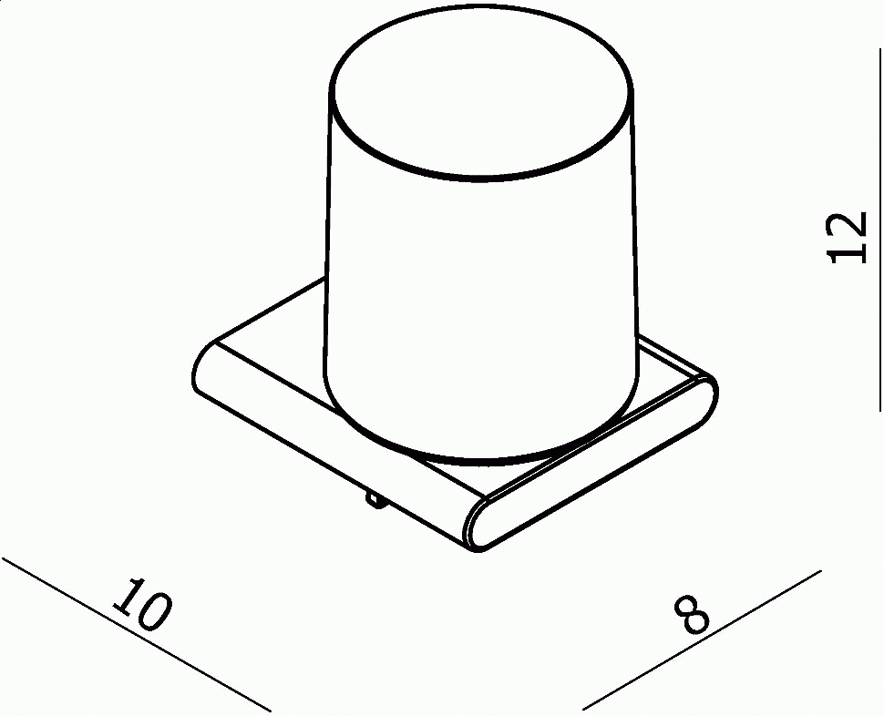 Диспенсер Langberger Accessories 33021C купить в интернет-магазине сантехники Sanbest