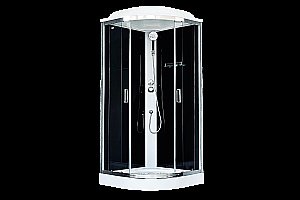 Душевая кабина Royal Bath RB90HK5-BT-CH 90x90 профиль хром/стекло прозрачное купить в интернет-магазине Sanbest