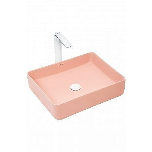 Раковина накладная WeltWasser WW ELBACH 2178 MP 51 розовая матовая купить в интернет-магазине Sanbest