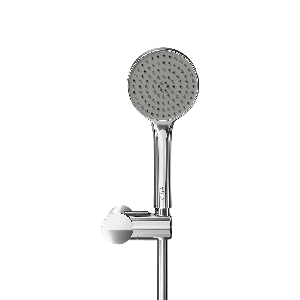 Душевой гарнитур VitrA Base Round A45907EXP хром купить в интернет-магазине сантехники Sanbest