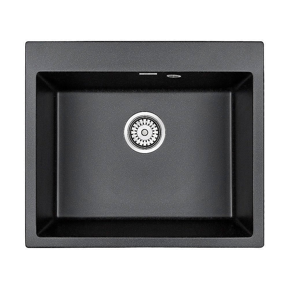 Мойка кухонная Paulmark Kante PM106052-BL Черная купить в интернет-магазине сантехники Sanbest