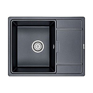 Мойка кухонная Paulmark Weimar PM216550-BLM Черная купить в интернет-магазине сантехники Sanbest