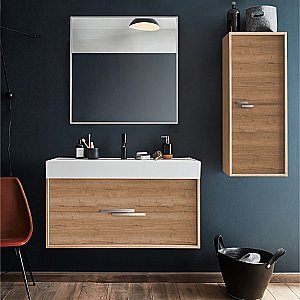 Тумба с раковиной Jacob Delafon VIVIENNE 100 дуб Давос натуральный для ванной в интернет-магазине Sanbest