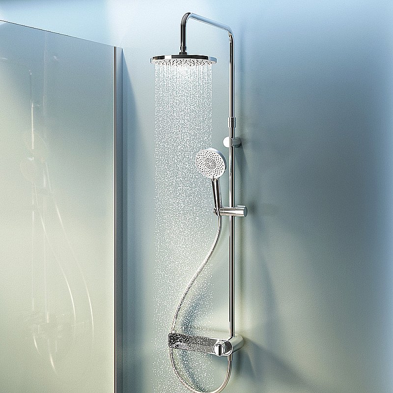 Душевая система AM.PM X-Joy F0785A600 хром купить в интернет-магазине сантехники Sanbest