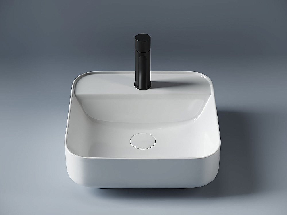 Раковина накладная Ceramica Nova Element CN5014 белая купить в интернет-магазине Sanbest