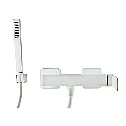 Смеситель для душа Webert Pegaso PE870101740 белый матовый купить в интернет-магазине сантехники Sanbest