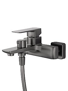 Смеситель для ванны с душем WONZON & WOGHAND EDGE, Темный графит (WW-88639003A-BGM) купить в интернет-магазине сантехники Sanbest