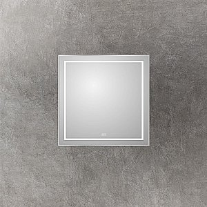 Зеркало BelBagno Kraft 90х80 SPC-KRAFT-TCH-WARM сатин в ванную от интернет-магазине сантехники Sanbest