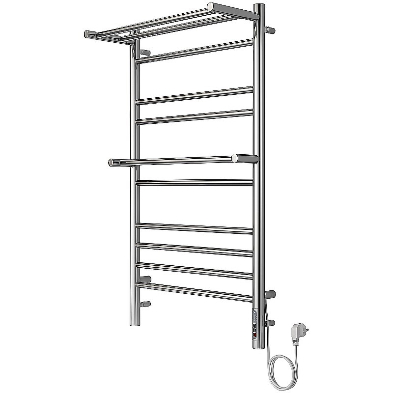 Полотенцесушитель Aquatek Альфа П10 50х90 AQ EL RRP1090CH хром купить в интернет-магазине сантехники Sanbest
