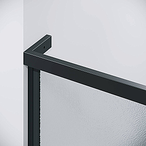 Душевой уголок Grossman Pragma 120х100 120.K33.03.1210.21.02 стекло шиншилла/профиль черный матовый купить в интернет-магазине Sanbest