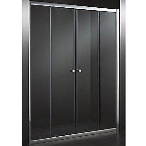 Душевая дверь Cezares ANIMA-BF-2-170 стекло прозрачное/профиль хром купить в интернет-магазине Sanbest