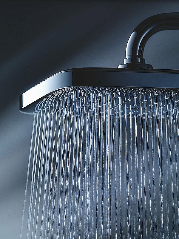 Верхний душ Grohe Tempesta Cube 250 26688000 белый/хром купить в интернет-магазине сантехники Sanbest