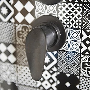 Душевая кабина Esbano Elegancia ESB-1280CKR 120x80 стекло прозрачное/профиль черный купить в интернет-магазине Sanbest