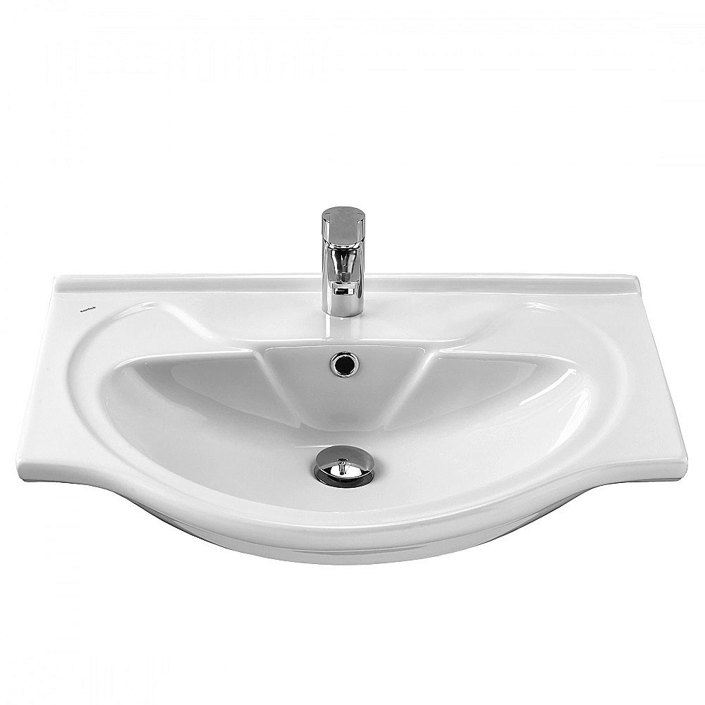 Раковина мебельная Santek Байкал 66 1.WH10.9.651 белая купить в интернет-магазине Sanbest