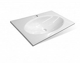 Раковина Эстет MALTA LUXE silk 80 ФР-00014692 белая матовая купить в интернет-магазине Sanbest