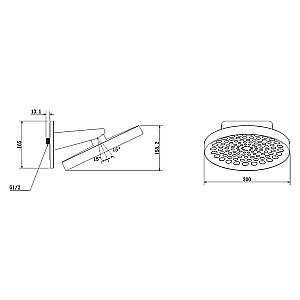 Душевая система Vincea Inspire VSFW-421I3CH хром купить в интернет-магазине сантехники Sanbest