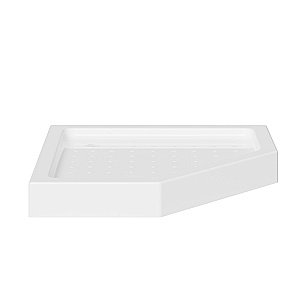 Душевой поддон Abber 90х90 AD3B090 белый купить в интернет-магазине Sanbest