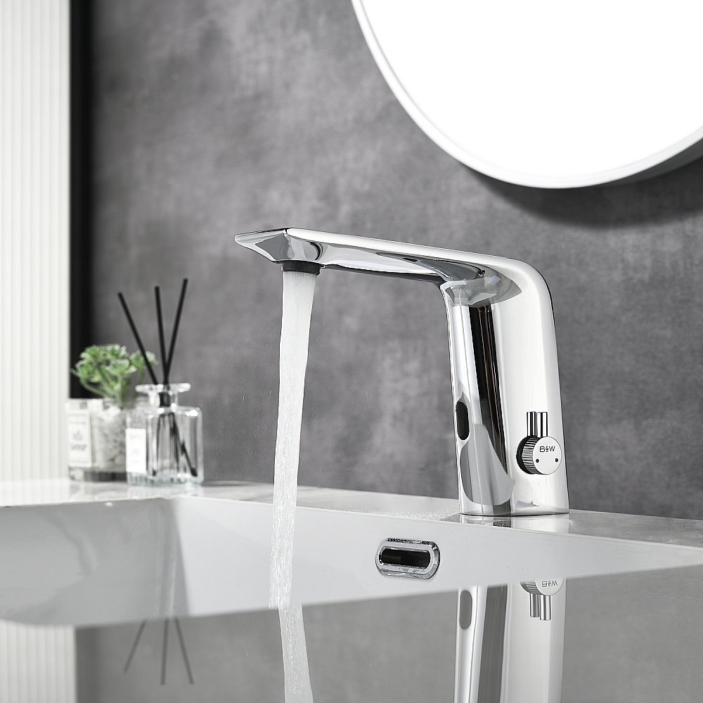 Смеситель для раковины Black&white Gravity GS-7101-C хром купить в интернет-магазине сантехники Sanbest