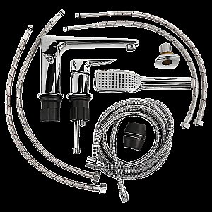 Смеситель для ванны Elghansa 2865599 хром купить в интернет-магазине сантехники Sanbest