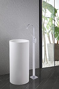 Смеситель для раковины ABBER Wasserfall AF8640 хром купить в интернет-магазине сантехники Sanbest