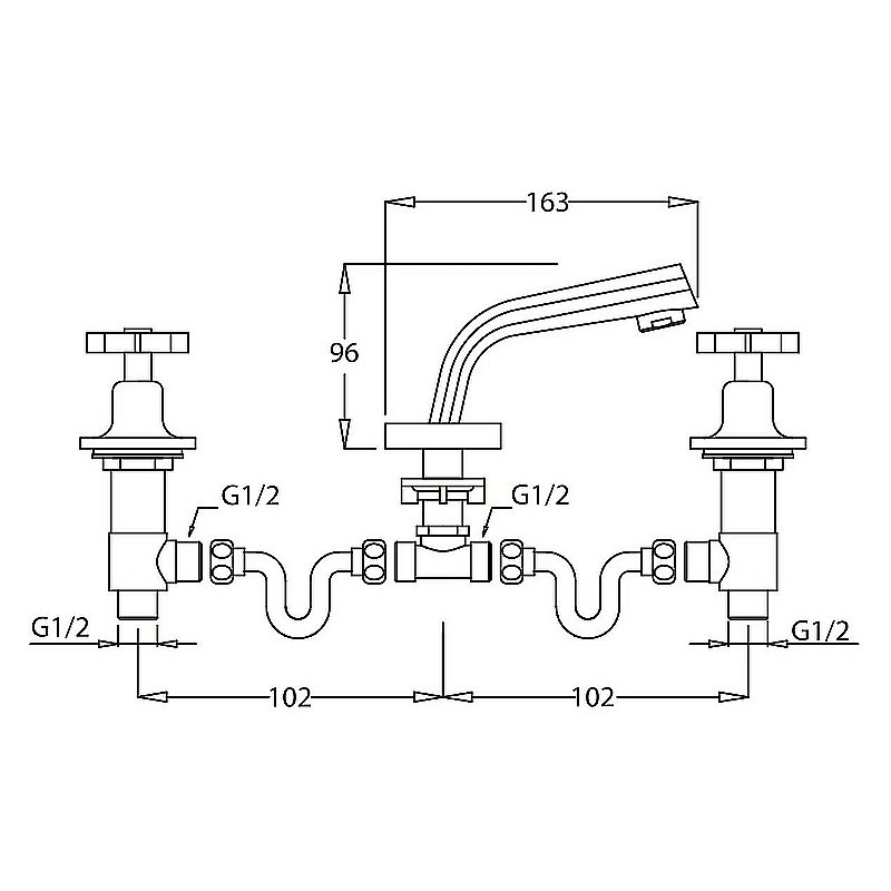 Смеситель для раковины Kaiser Logo 47222 купить в интернет-магазине сантехники Sanbest