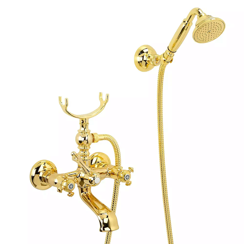 Смеситель для ванны Migliore Prestige 26893 золото купить в интернет-магазине сантехники Sanbest