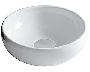 Раковина накладная Galassia Ergo 42 7105 белая купить в интернет-магазине Sanbest