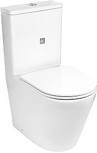 Унитаз напольный WeltWasser WW SALZBACH 011 GL-WT белый купить в интернет-магазине Sanbest