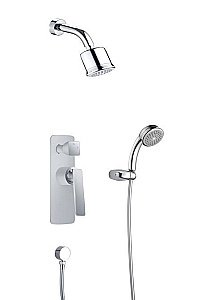 Душевая система Timo Helmi SX-4059/00-16SM хром,белый купить в интернет-магазине сантехники Sanbest